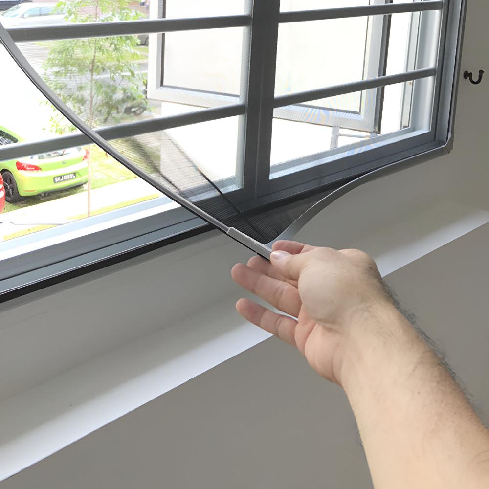 Magnetic Shield Window Net — Easy Install Insect Barrier