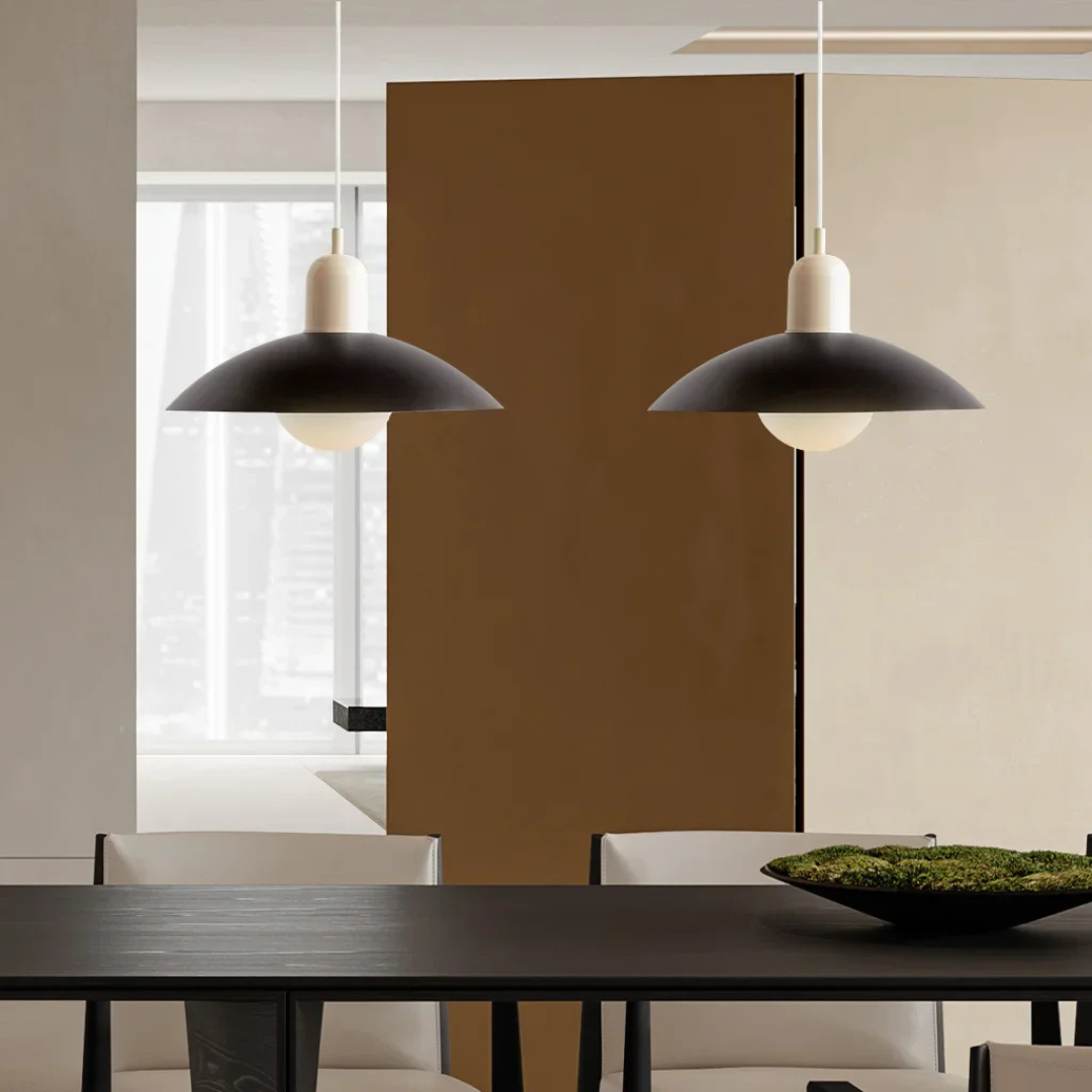 Asteria Macaron Minimal Bauhaus Style Pendant Light For Dining Rooms