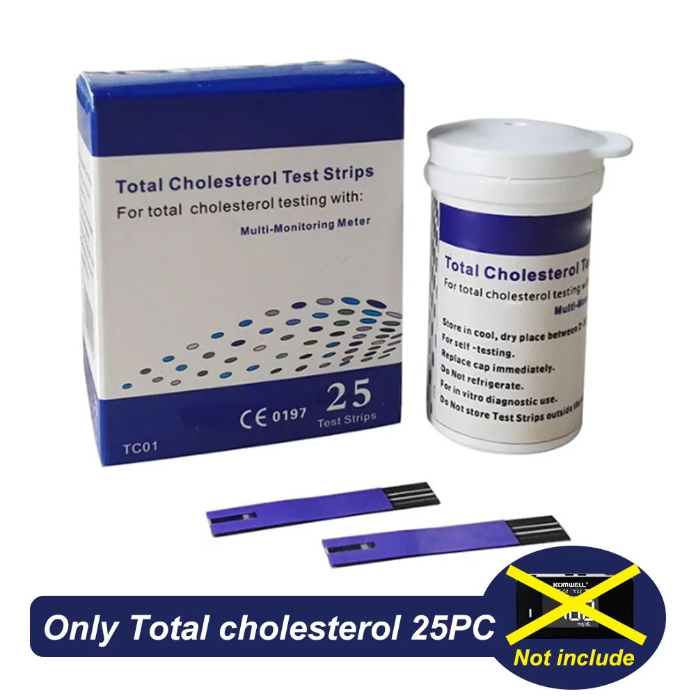4-in-1-Gesundheitsmonitor für Cholesterin, Glukose, Harnsäure und Hämoglobin