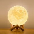 Selene Glow Moon Shaped LED Bedside Lamp For Warm Night Light