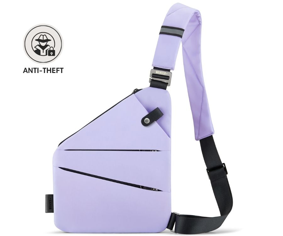 Anti-Theft Travel Bag — Concealed Zipper Design & Secure Front Pockets