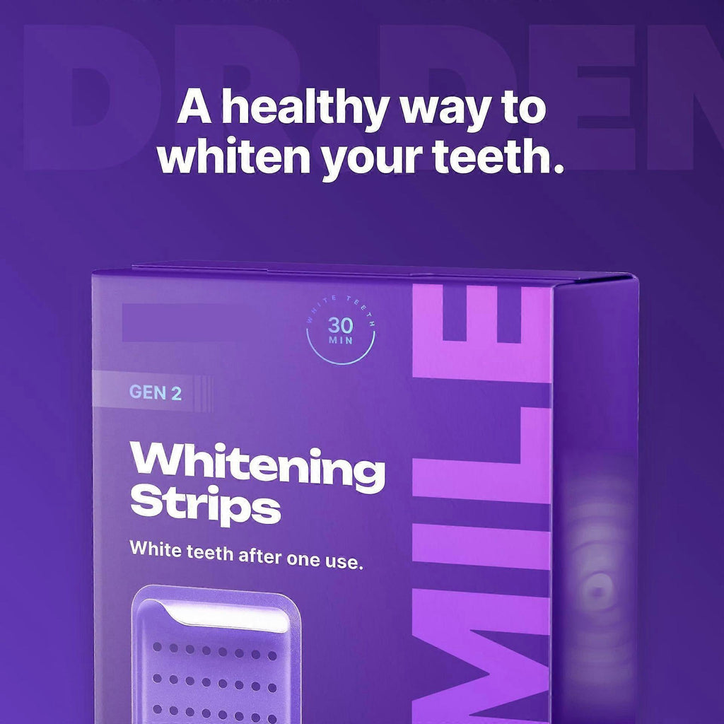LumiSmile V34 Purple Teeth Whitening Strips — PAP+ Color Correction