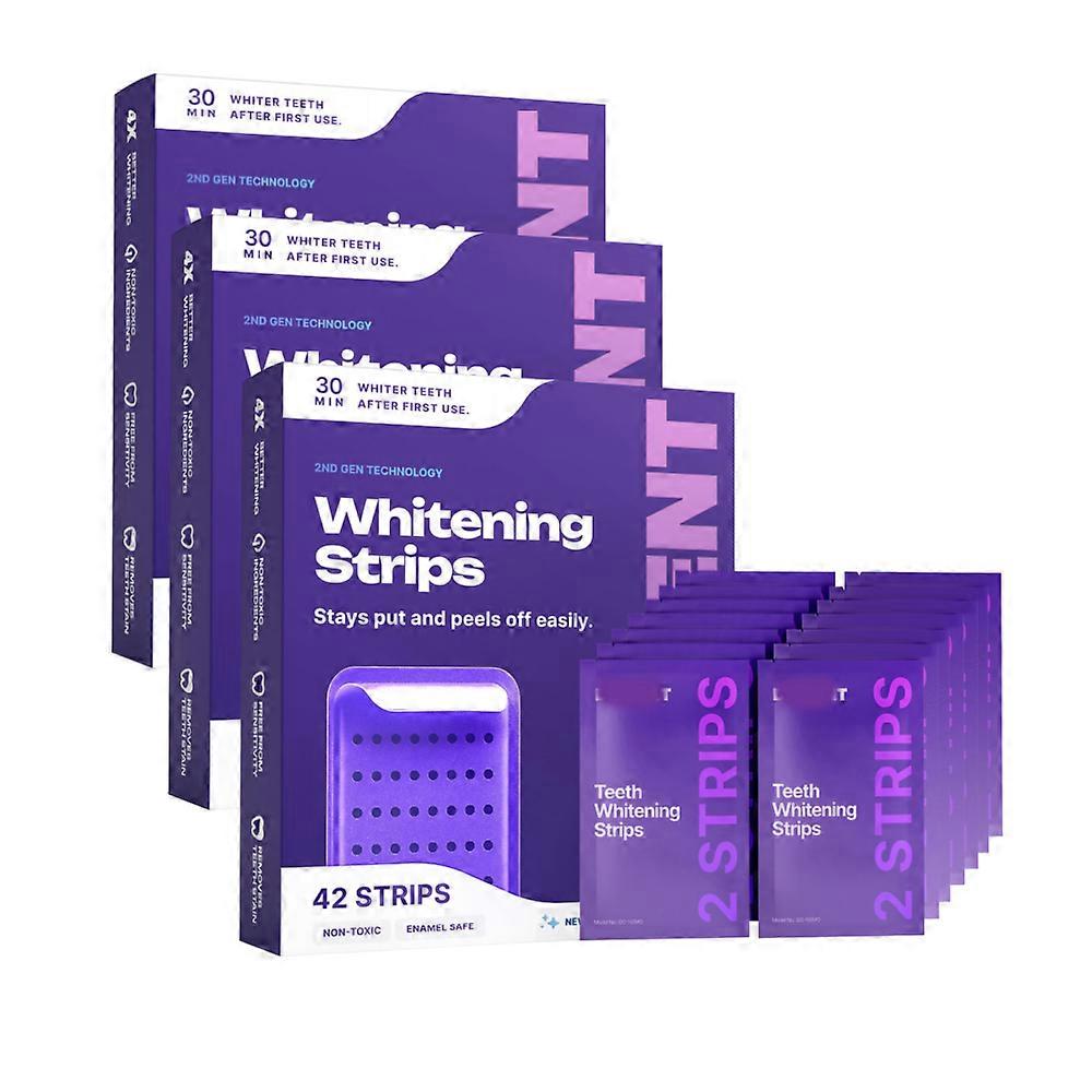 LumiSmile V34 Purple Teeth Whitening Strips — PAP+ Color Correction