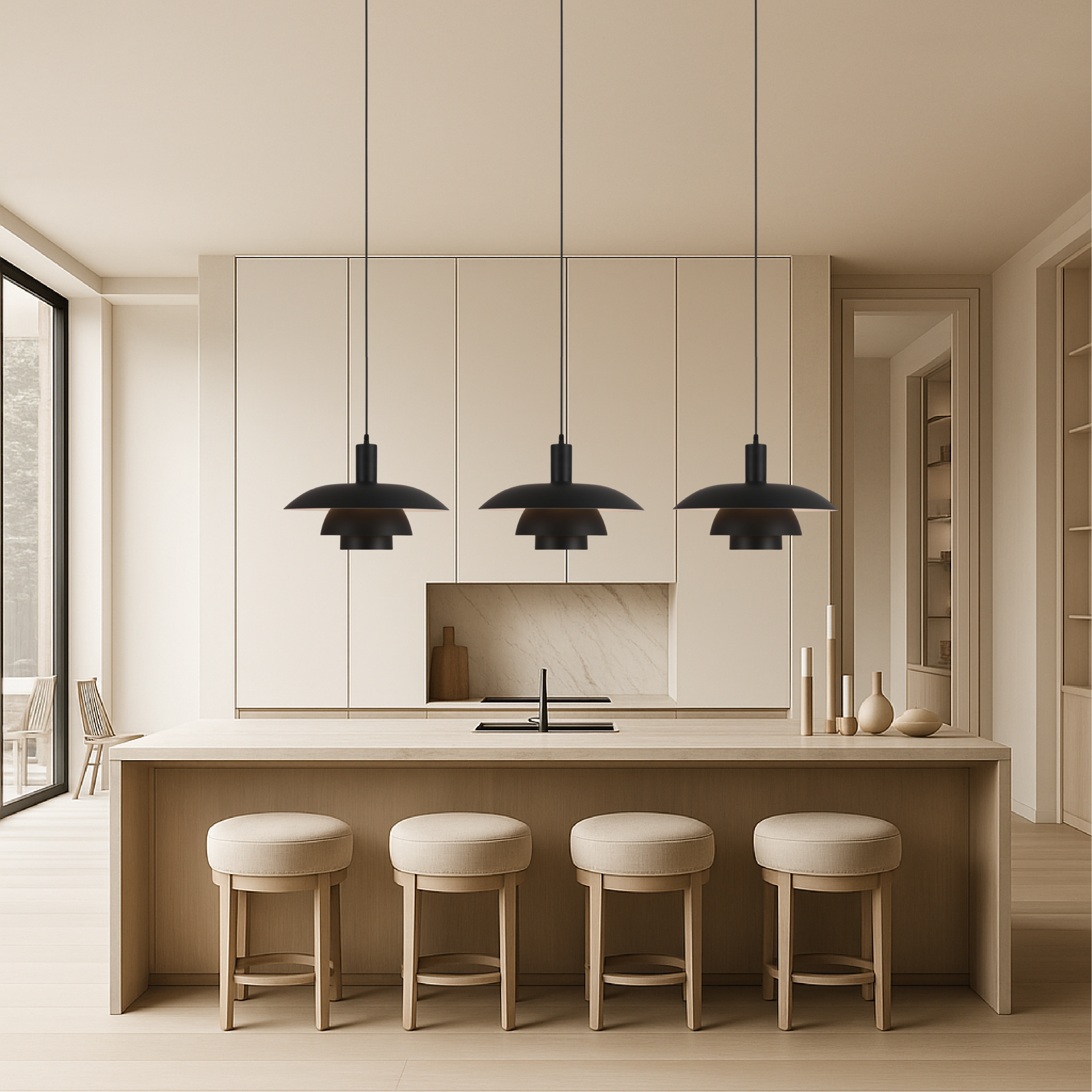 Nordis Scandinavian Pendant Light For Dining And Living Areas