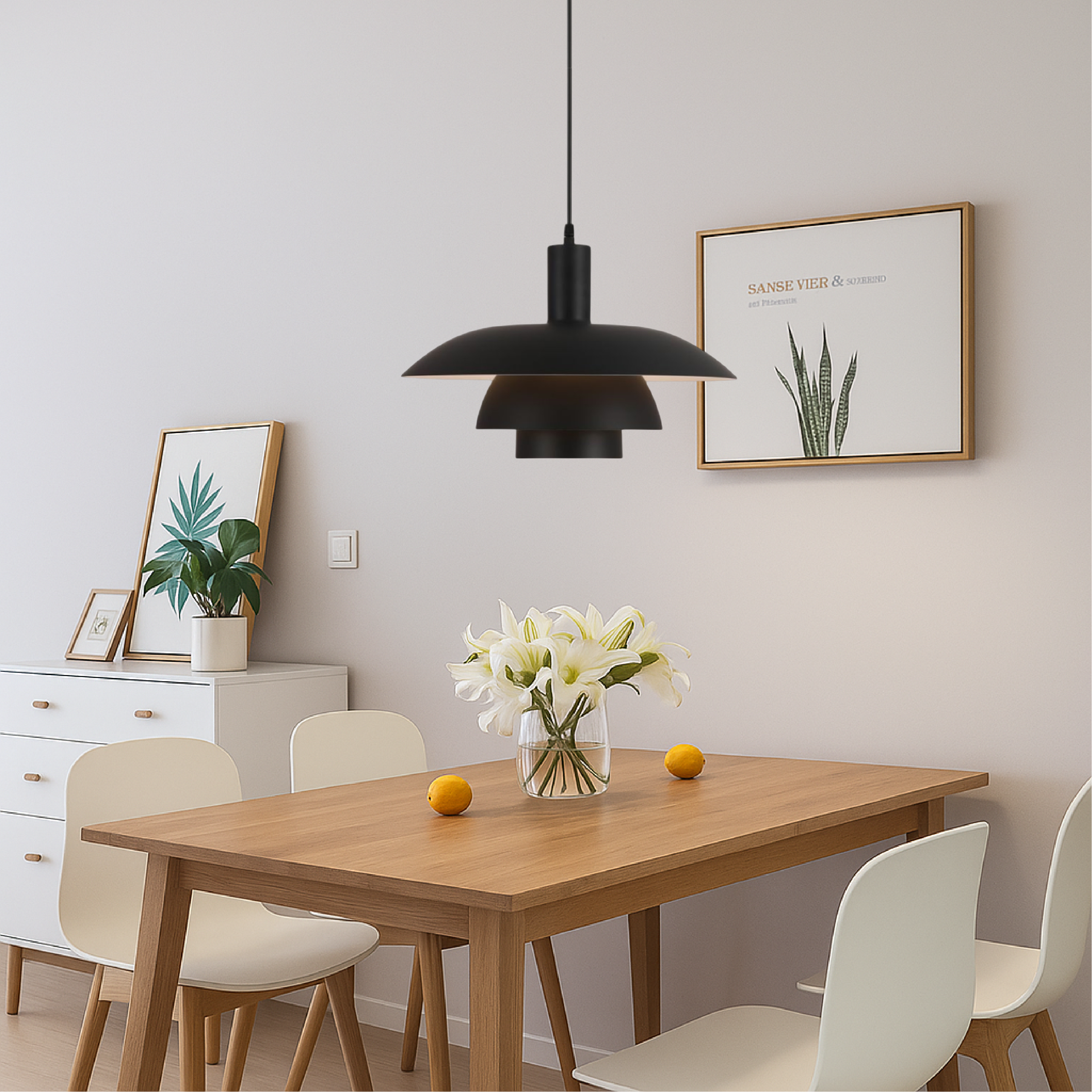Nordis Scandinavian Pendant Light For Dining And Living Areas
