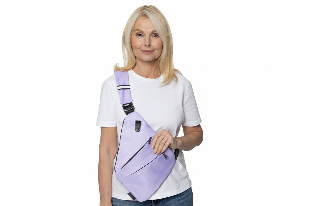 Anti-Theft Travel Bag — Concealed Zipper Design & Secure Front Pockets