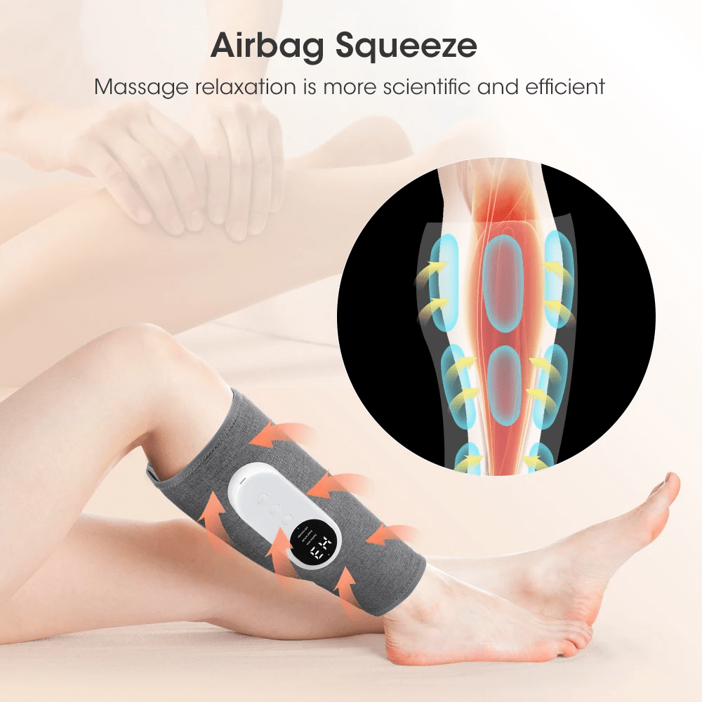 Masseur pour les jambes et les mollets - soutien de la circulation, soulagement de la douleur