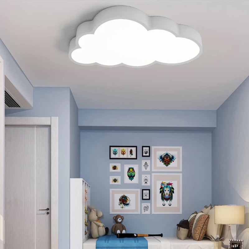 Stropní LED svítidlo do dětského pokoje — kouzelný design obláčku