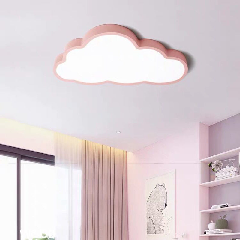 Stropní LED svítidlo do dětského pokoje — kouzelný design obláčku