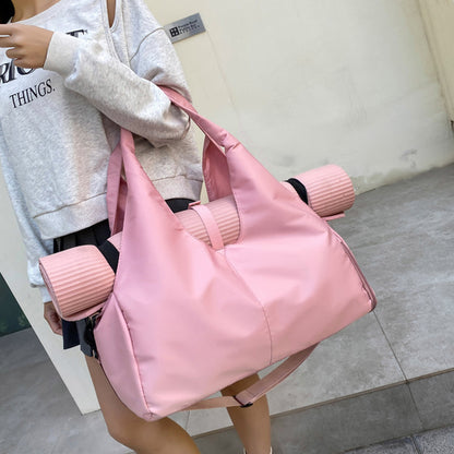 Sac de Sport & Yoga Grande Capacité avec Compartiment Sec/Humide