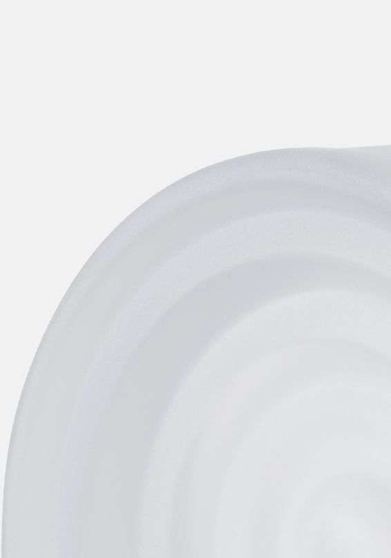 Applique da parete TML Ripple – vetro temperato IP65, interruttore touch, E14