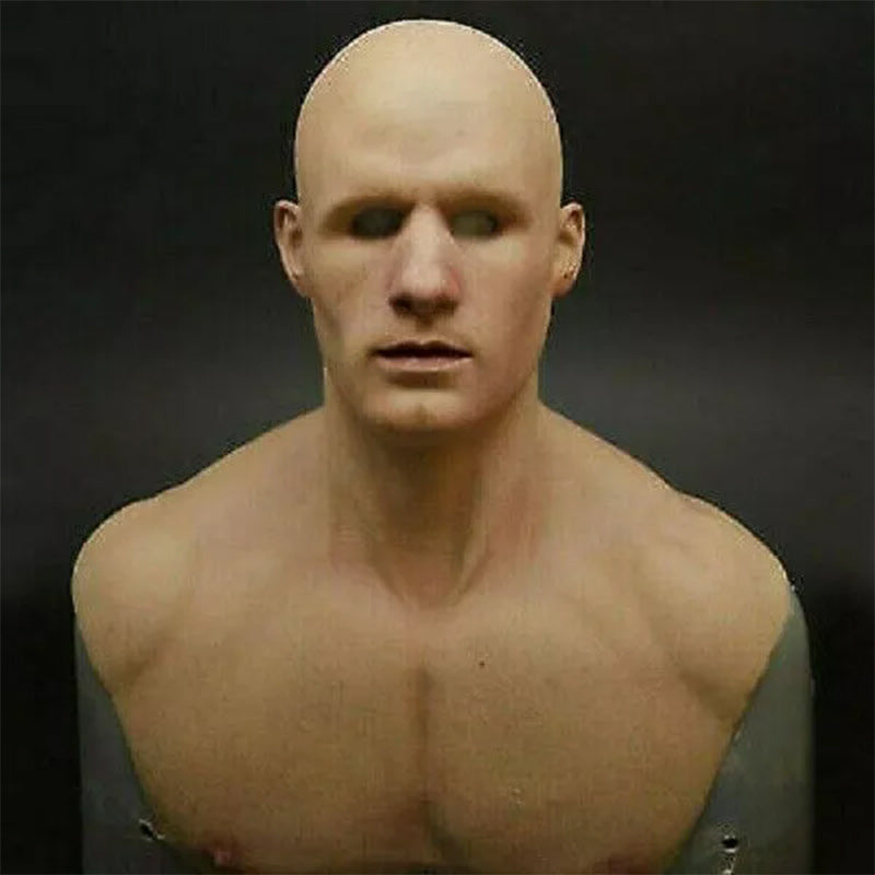 Realistic Latex Mask | Halloween Cosplay Costume | Full Face