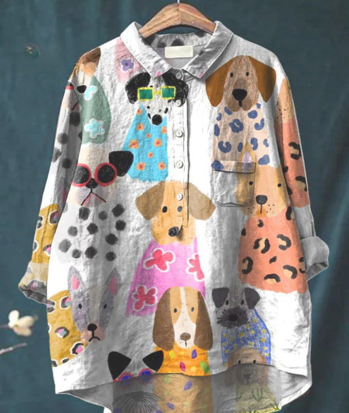 Véra Graphique | blouse casual