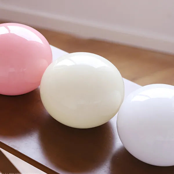 Lumenara Pendelleuchte mit Marshmallow-Glas-Akzentlicht