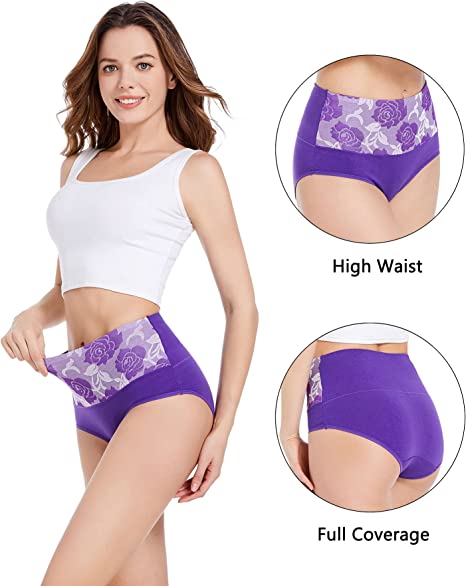 High-Waisted Leakproof Panties — Tummy Control Underwear