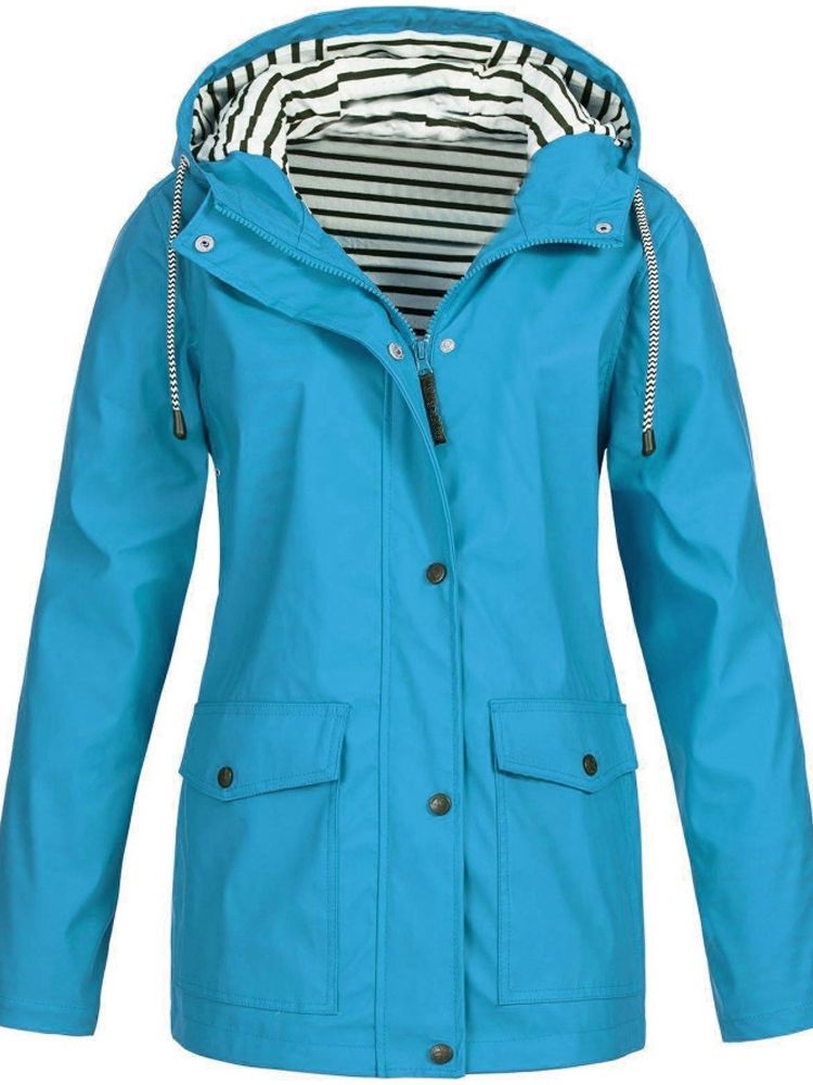 ChicGuard wasserdichte, winddichte Jacke – Trenchcoat-Stil für Frühling und Herbst