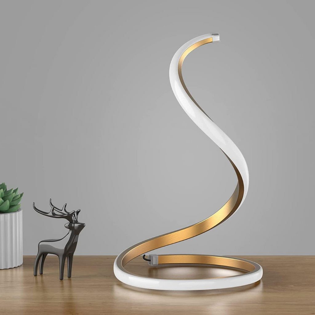 ElaraWave Ambient LED Table Lamp For Cozy Living Room Ambiance