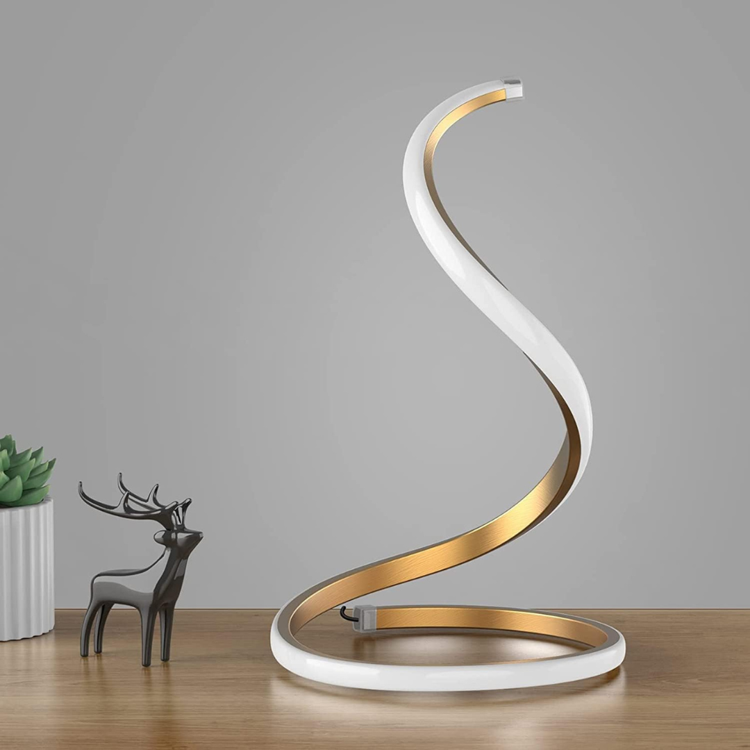 ElaraWave Ambient LED Table Lamp For Cozy Living Room Ambiance