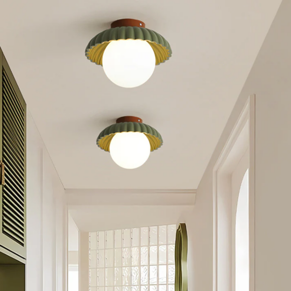Aeronox Ceiling Light With Iron Industrial Style For Hallways