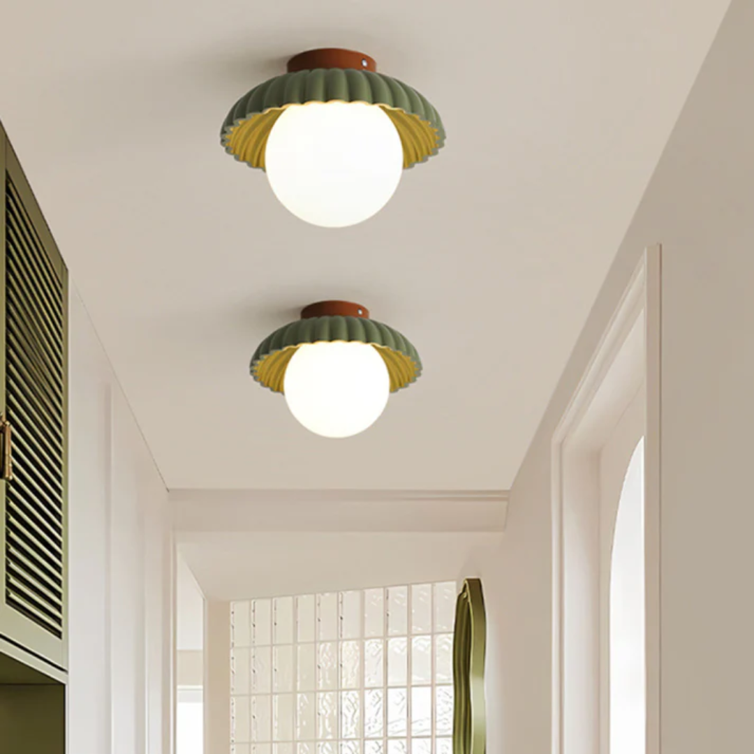 Aeronox Ceiling Light With Iron Industrial Style For Hallways