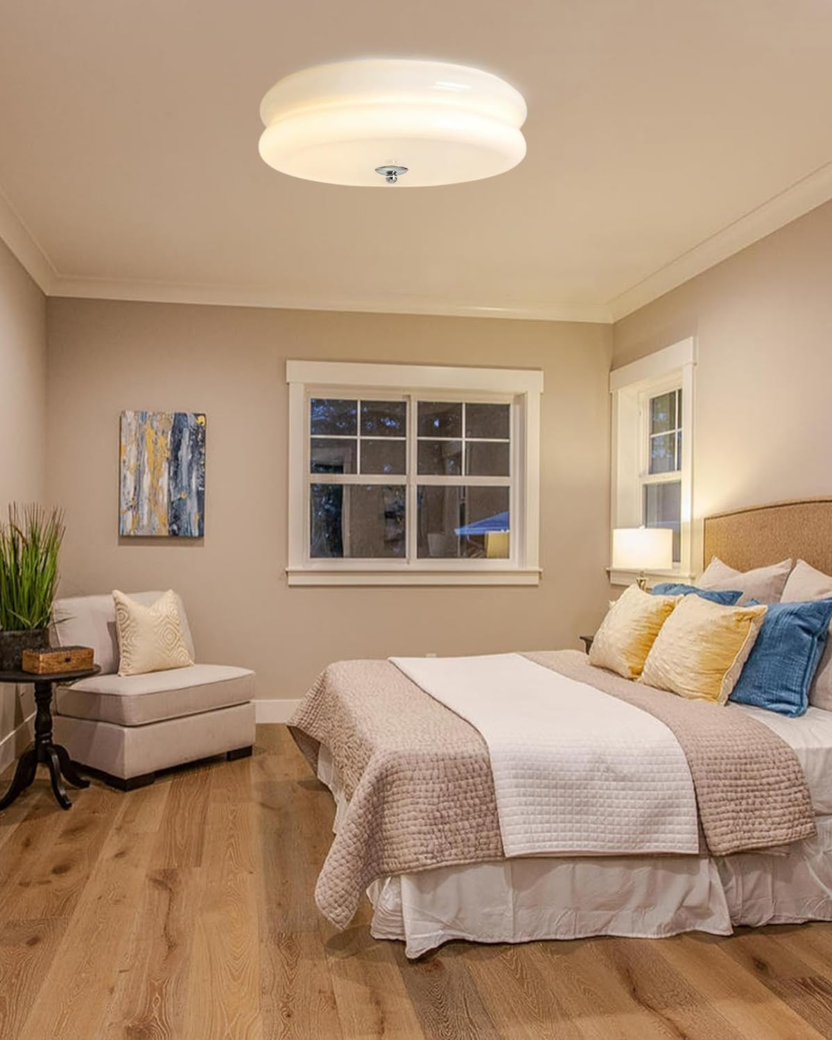 Elara Ceiling Light In A Modern Classic Style For Living Room, Hallway, And Bedroom