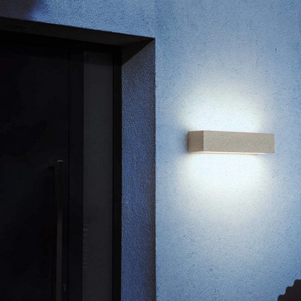 AstraLume Contemporary Exterior LED Wall Light for Gardens and Facades