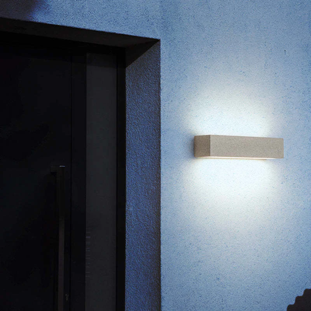 AstraLume Contemporary Exterior LED Wall Light for Gardens and Facades
