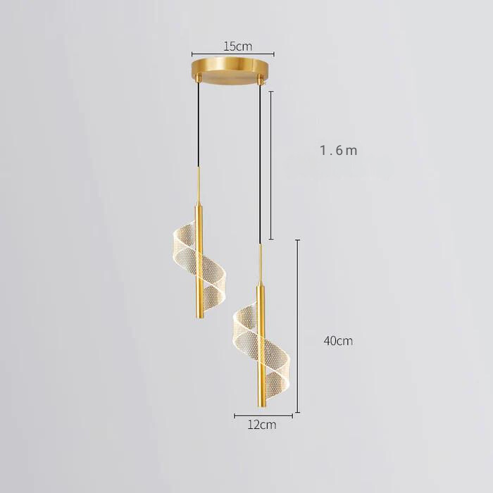 Aeris Lumina Pendant Light With LED For Dining Rooms And Living Spaces