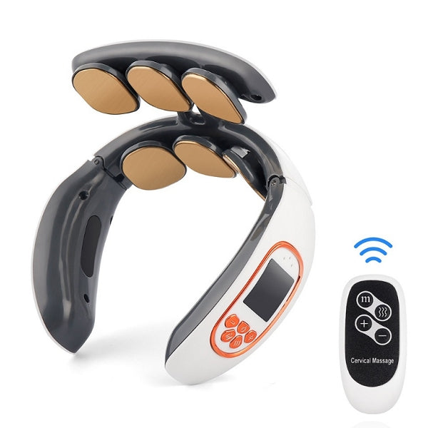 SolacePro Deep Pulse-varmemassager — målrettet lindring af halshvirvelsøjlen