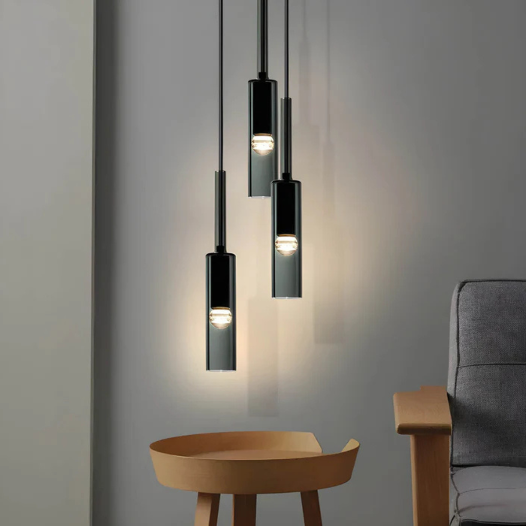 NovaLume Crystal Glass Pendant Light For Dining Tables, Designer Style