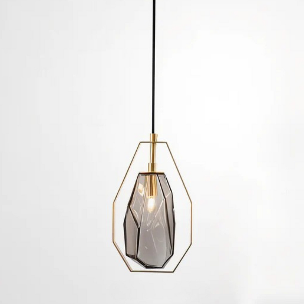 Lyvera Glas Pendelleuchte für Esszimmer Beleuchtung