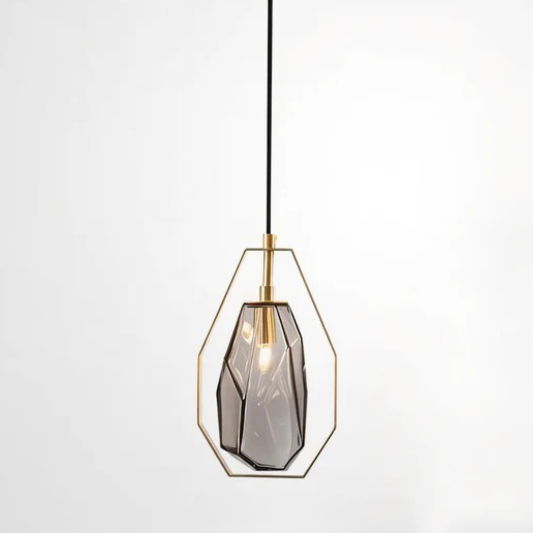 Lyvera Glas Pendelleuchte für Esszimmer Beleuchtung