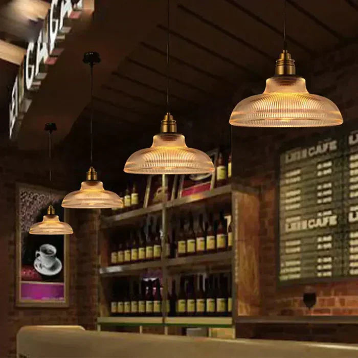 Novara Glass Pendant Light Delivers Warm LED Glow For Dining Rooms