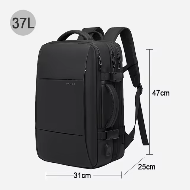 Expandable Waterproof Travel Backpack — Durable Travel Bag