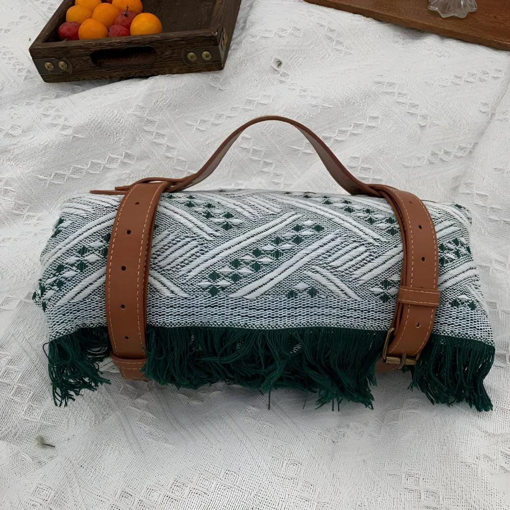 Tapis de pique-nique Confort champêtre - durable, imperméable et portable