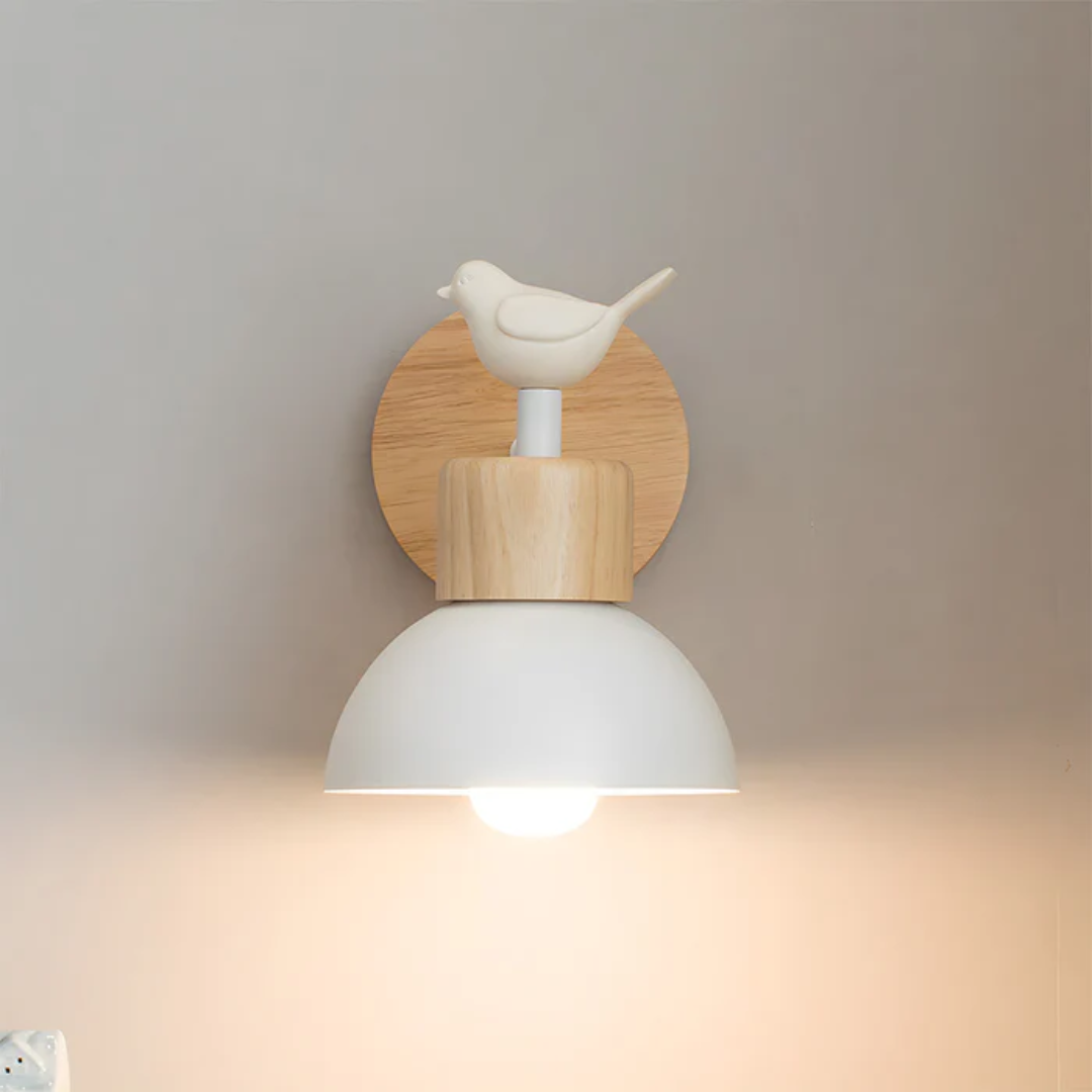SylvaWood Wall Light For Bedroom, Living Room, And Kitchen