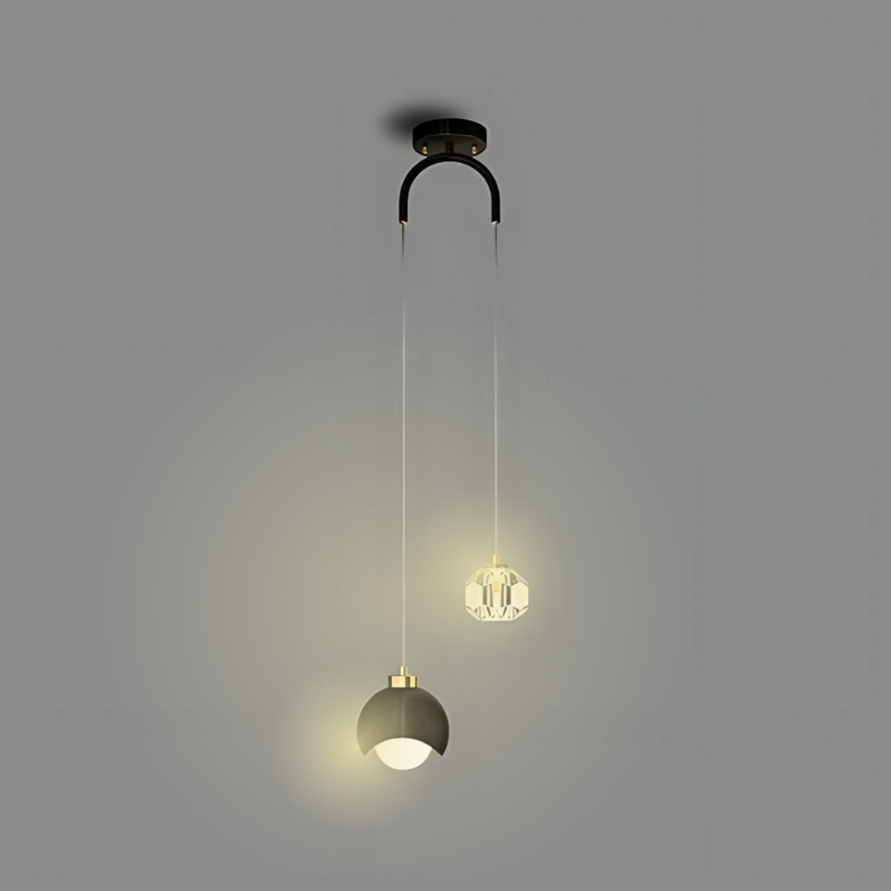 NovaLume Modern LED Pendant Light For Bedroom And Dining
