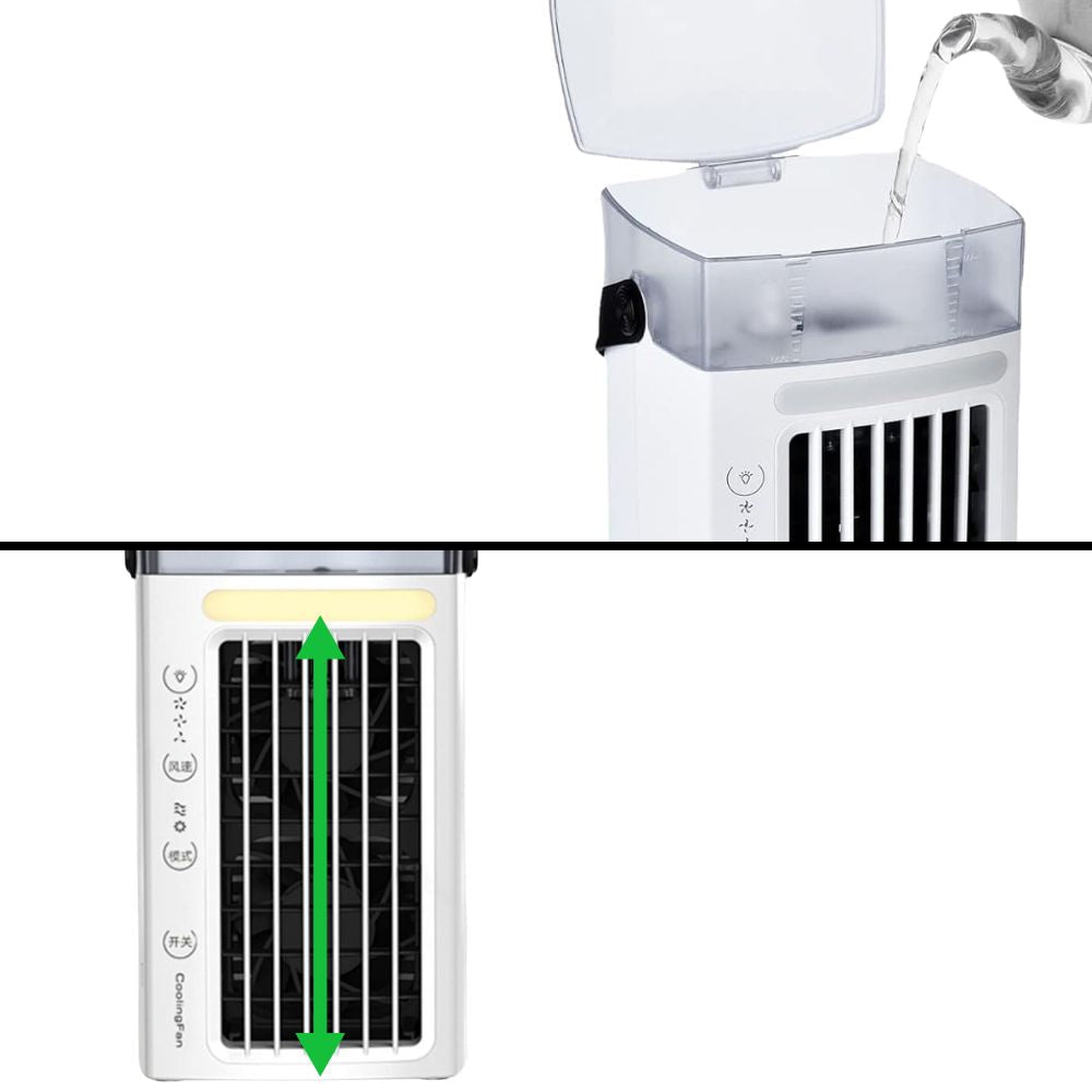 Personal Portable Air Conditioner Mini Air Cooler Fan | Filindra