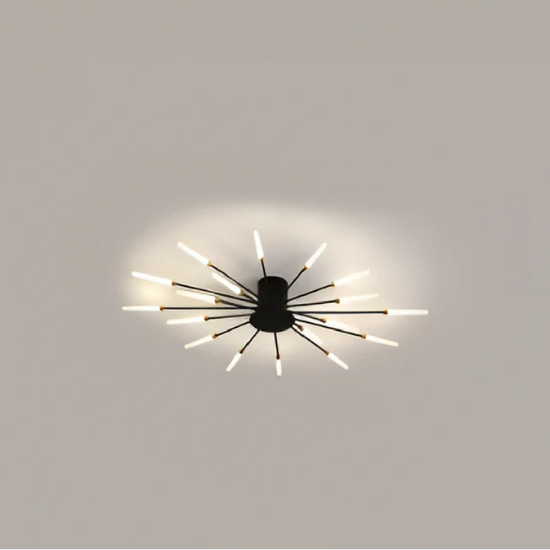 OrionSpiral Sleek Ceiling Light With Luxury LED For Living Room