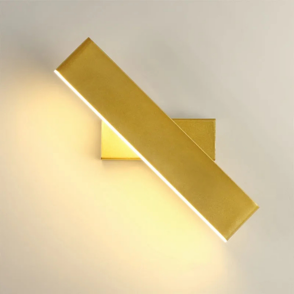 Aurelo LED Wall Light With 360 Degree Swivel Head For Living Rooms