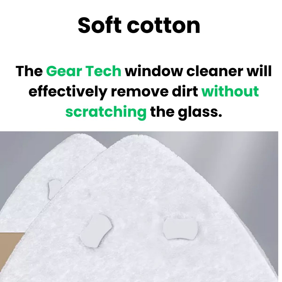 Kit de nettoyage de vitres magnétique double face ClearMag — Épaisseur de verre de 3 à 8 mm