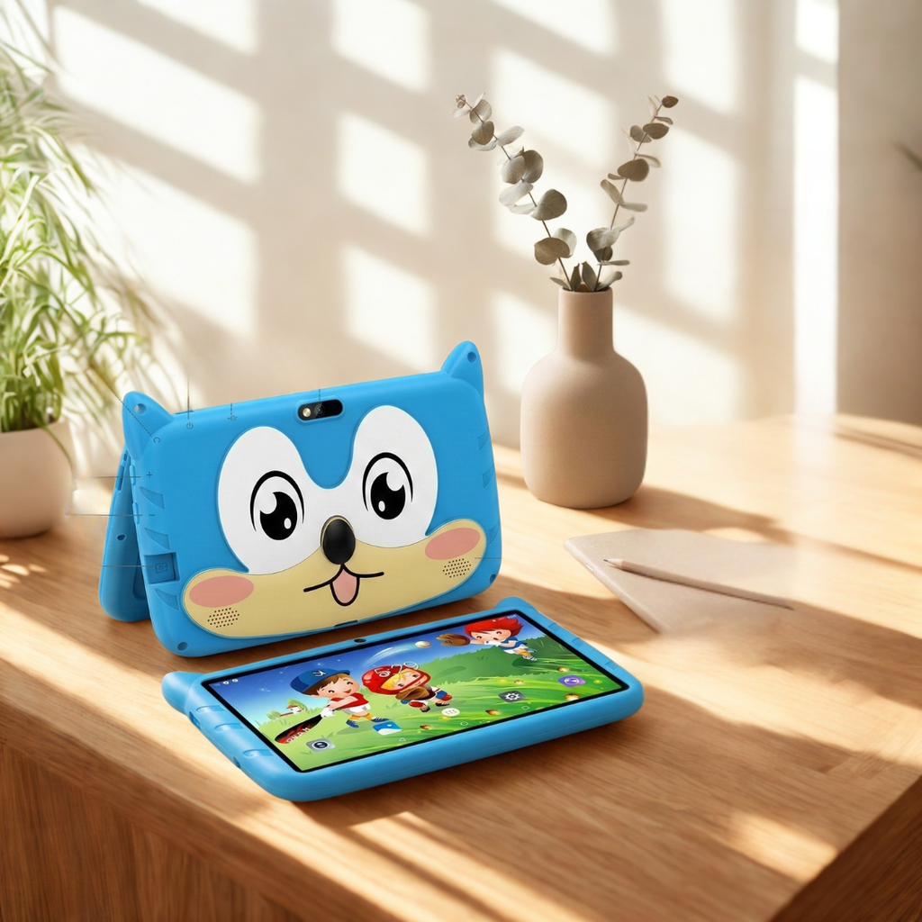 Kompaktní dětský tablet - rozšiřitelné úložiště, plynulý multitasking
