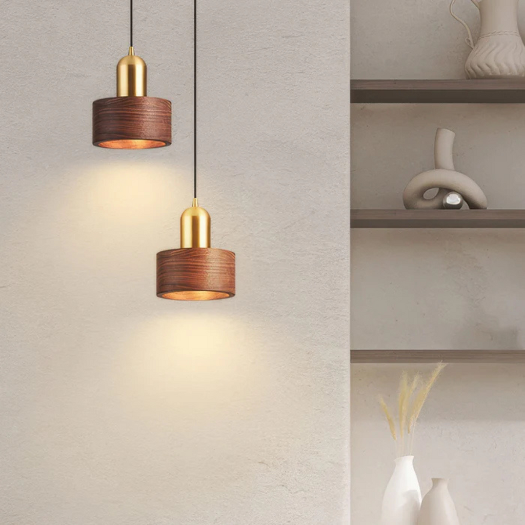 Solara Light Pendant With Gold Accent For Dining Table Elegant