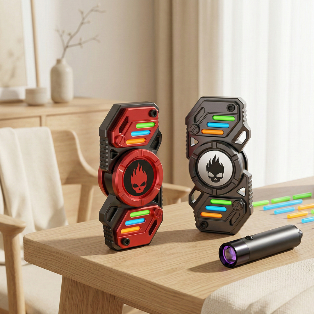 Star Soldier lysande fidget spinner - R188-lager, tyst och vibrationsfri rotation