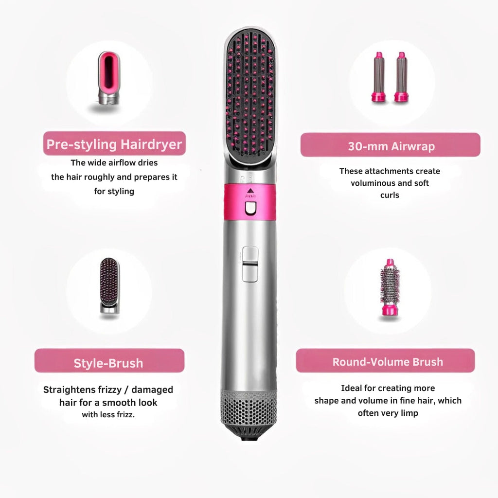 inAirWrap Pro 5in1 Multifunktionales Haarstylinggerät