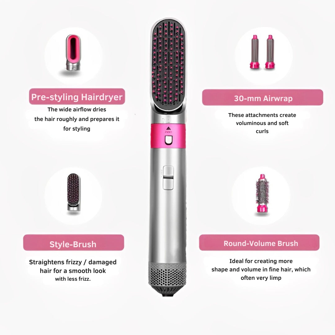 inAirWrap Pro 5in1 Multifunktionales Haarstylinggerät