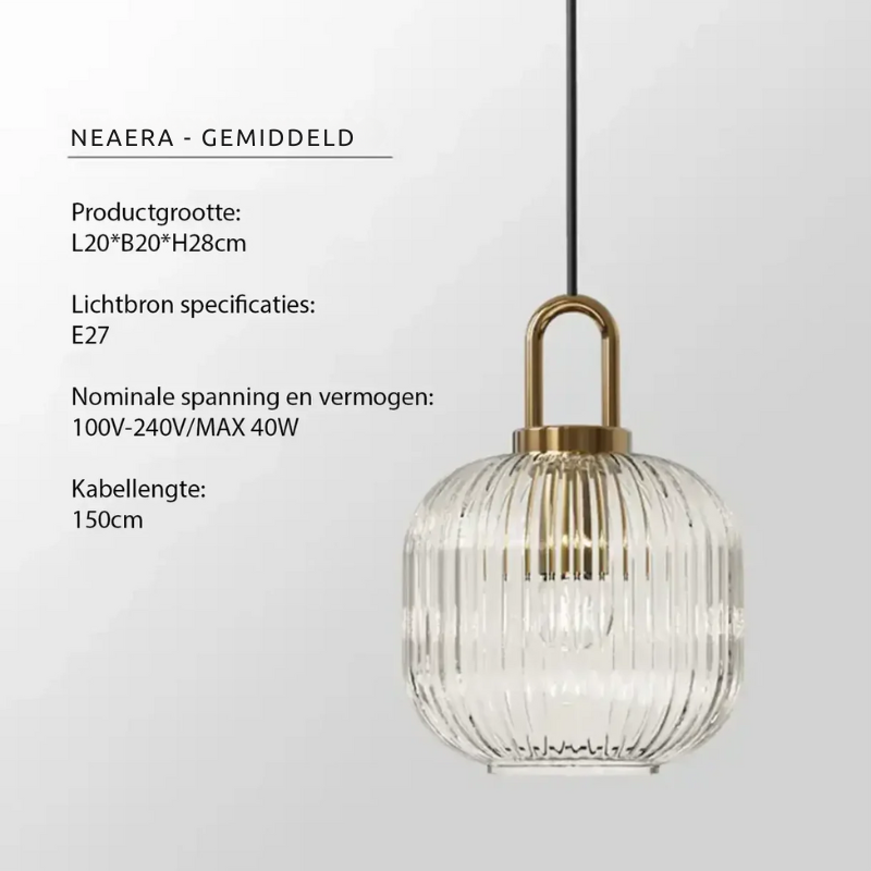 Aurea Zeitgenössische Glas-Pendelleuchte für Essbereiche