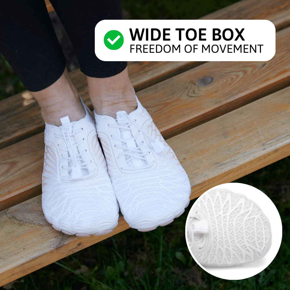 Boty naboso TerraFlex — Unisex provedení s protiskluzovou úpravou, ultra lehká podrážka 4 mm