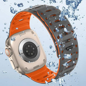 Apple Watch Silicone Sport Strap — Breathable Secure Fit