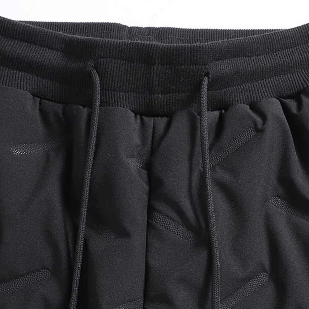 Pantaloni cargo impermeabili ThermaRidge — Fodera in caldo pile